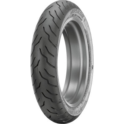 Dunlop American Elite Black Wall Front Tire - Notorious Concepts