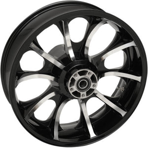COASTAL MOTO Rear Black 18 x 5.5 09+ FL With ABS Largo Precision Cast 3D Wheel - Notorious Concepts